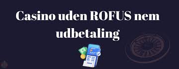 Casino Uden ROFUS Bonus - Find De Bedste Tilbud